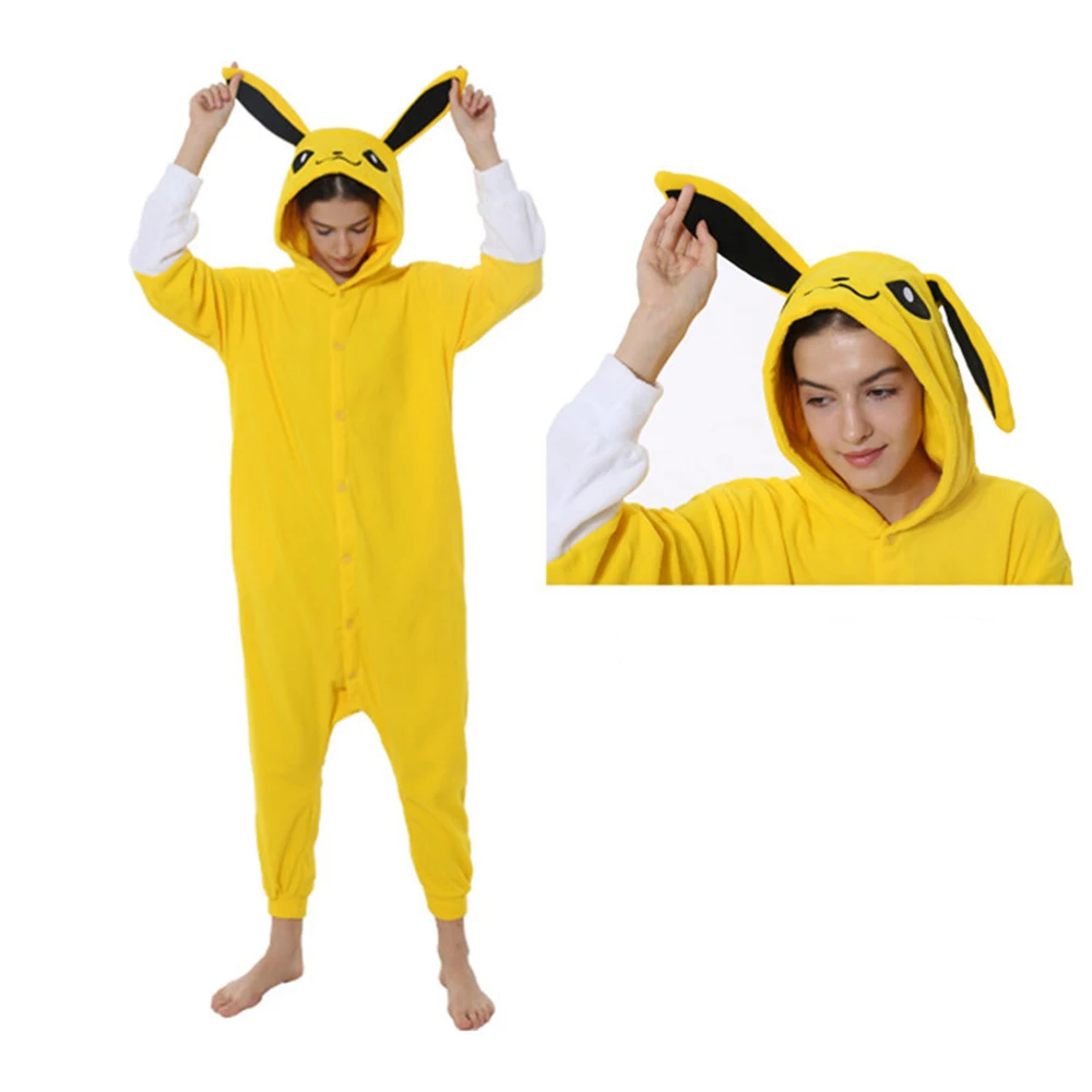 Anime Kigurumis Women Pajamas Onesie Homewear Adult Pajama Suit Jumpsuit Cute Overalls Party Outfit Sleep wear