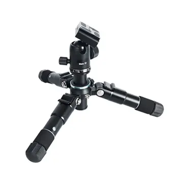 

Travel flexible portable lightweight camera desktop Tabletop mini ball head tripod phone stand holder for DSLR slr camera