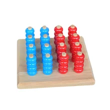 1 jeu de Gravité Rangée D'échecs Panneau Jeu Intellectuelle Jeu De Bureau Taille