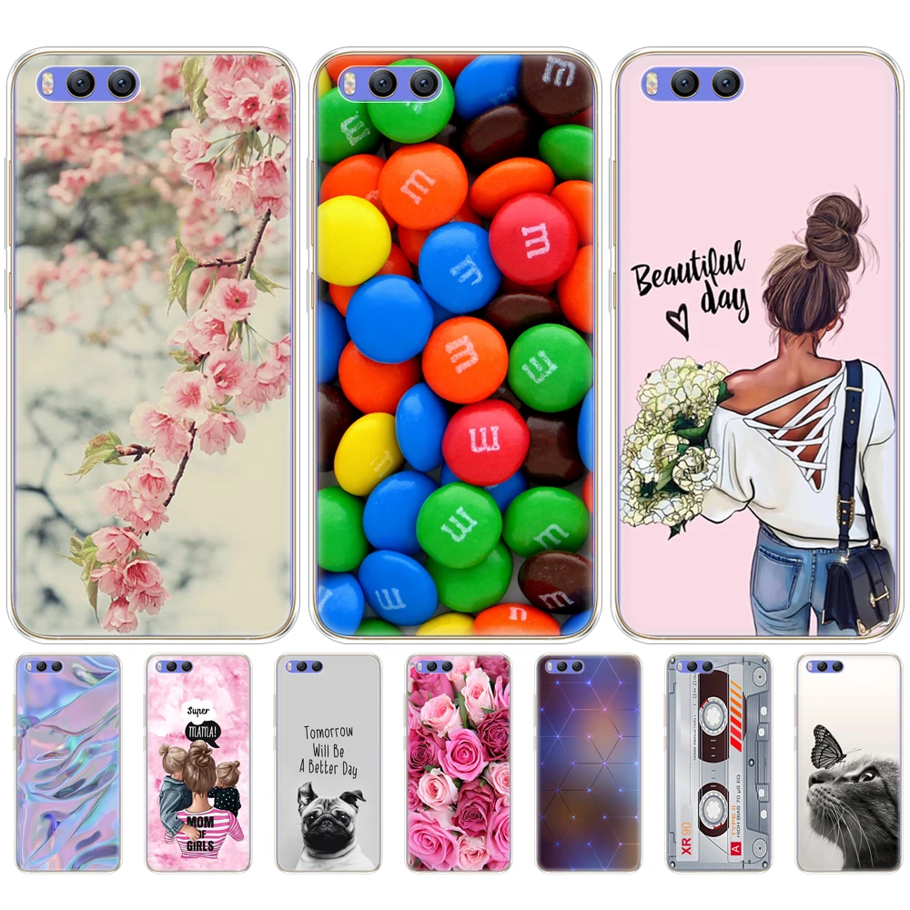 Phone Case For xiaomi Mi 6 Cover for Mi6 Xiomi mi6 back Soft silicon Shell xiaomi6 | Мобильные телефоны и аксессуары