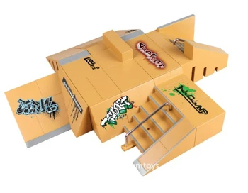 

11pcs Skate Park Kit Ramp Parts for Tech Deck Fingerboard Mini Finger Skateboard
