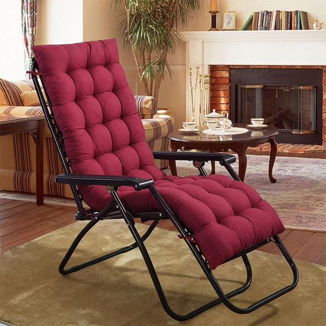 Recliner Soft Back Cushion Rocking Chair Cushions Lounger Bench Cushion  Garden Chair Cushion Long Cushion