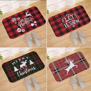 

FENGRISE Christmas Mat Outdoor Carpet Doormat Merry Christmas Decoration for Home Xmas Navidad 2020 Gifts Happy New Year 2021