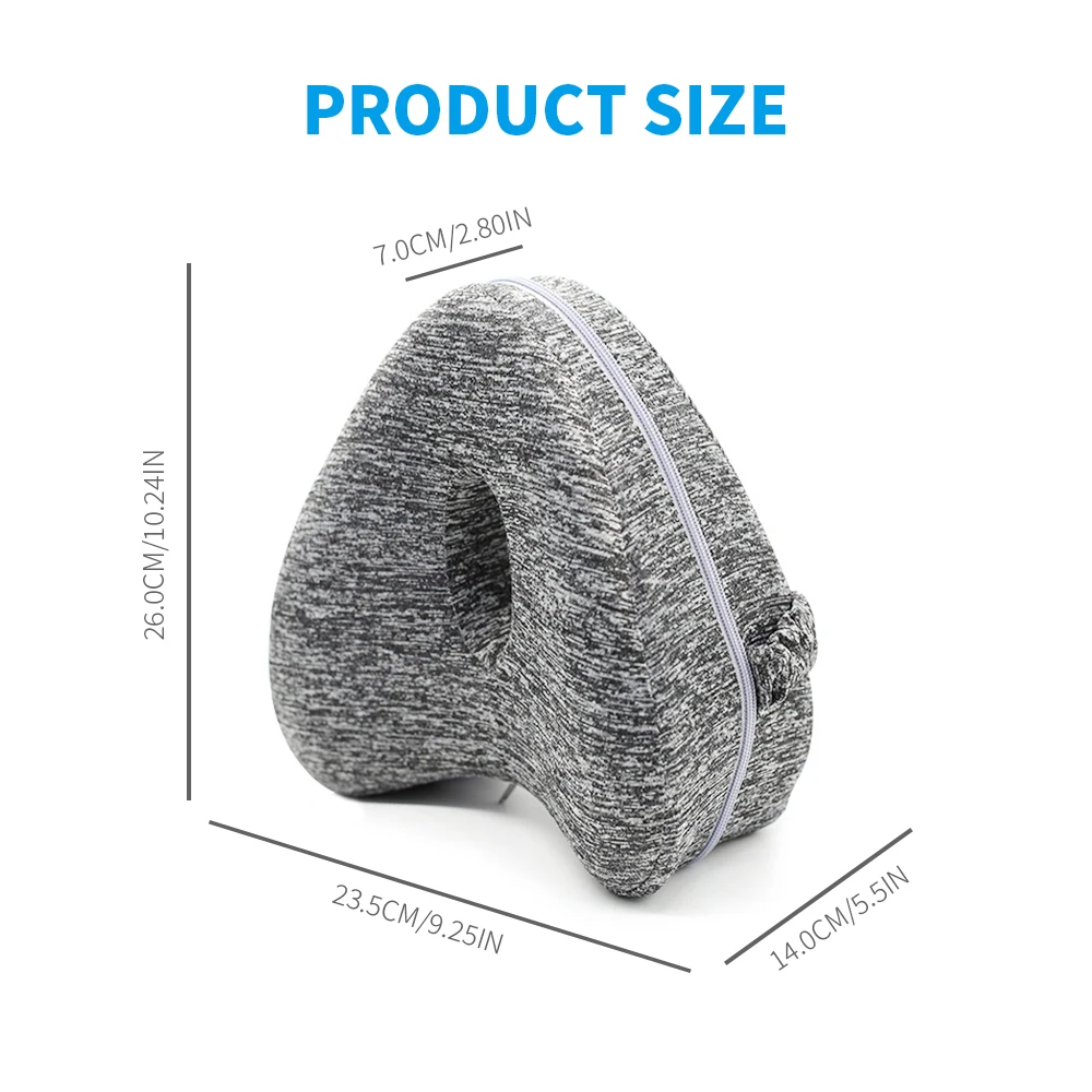 Ортопедическая подушка на колено из пены с эффектом памяти, подушка для позиционера ног, подушка для тазобедренного сустава, боли в позвоночнике, радикулит, беременность, подушки для ног