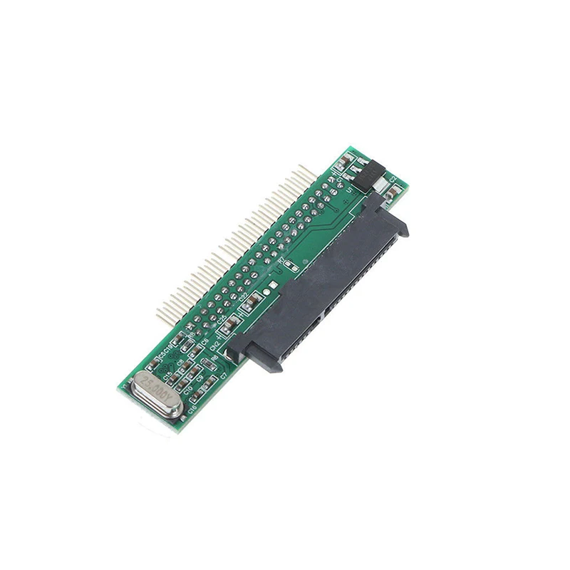2 5 дюймов HDD SSD Serial ATA 7 + 15P Female to 44 Pin Male PATA IDE Port Adapter Card &quotSATA конвертер для