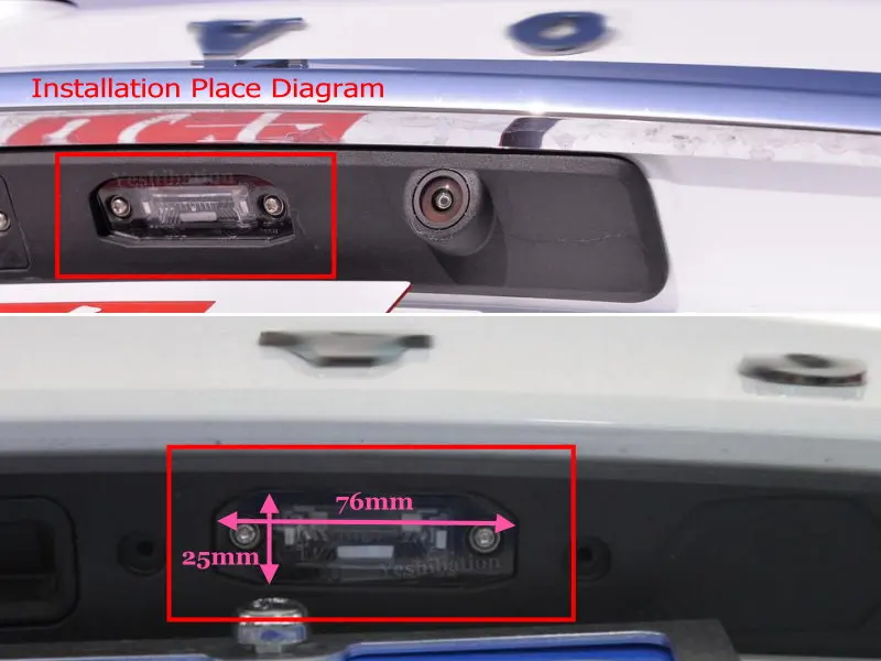Yeshibation запасная парковочная камера для Volvo XC90 XC 90 2007~ HD SONY CCD камера заднего вида ночного видения