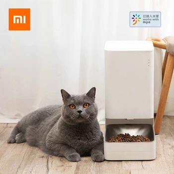 

Xiaomi Xiaowan Mijia APP Remote Control 1.8kg Capacity Automatic Pets Cats Dogs Feeder Food Shortage Reminder Moistureproof