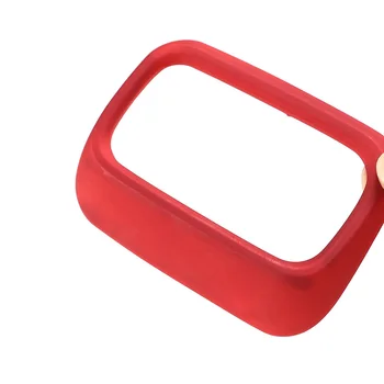 

Red A/C Vent Cover Air Condition Vent Cover Car Accessory ABS For Benz GLE W167 GLS X16 2019 2020