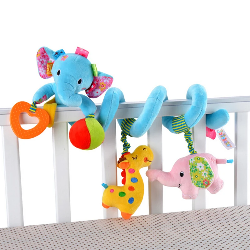 Мягкая игрушка погремушка для детской кроватки коляски|toy bed bells|bed bellmusic |