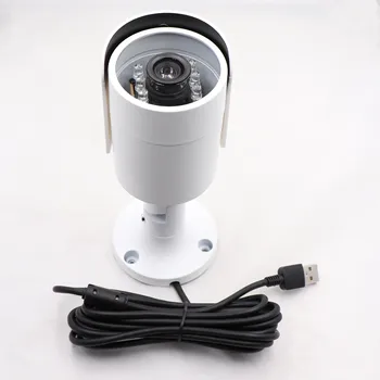 

License Plate Recognition LPR WDR 2MP 1080P Webcam White Led UVC White Led USB Camera with Bullet Case for Windows Linux Android