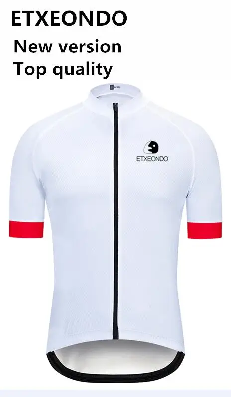 Новая версия! Etxeondo Велоспорт Джерси мужская команда короткий рукав рубашки летние быстросохнущие MTB велосипед одежда топы Одежда для велоспорта - Цвет: Jersey