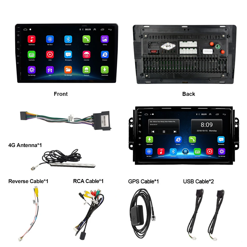 2.5D 9 ''IPS автомобильное радио Android 8 1 авто стерео Мультимедиа для Ford S Max 2007 2008 GPS