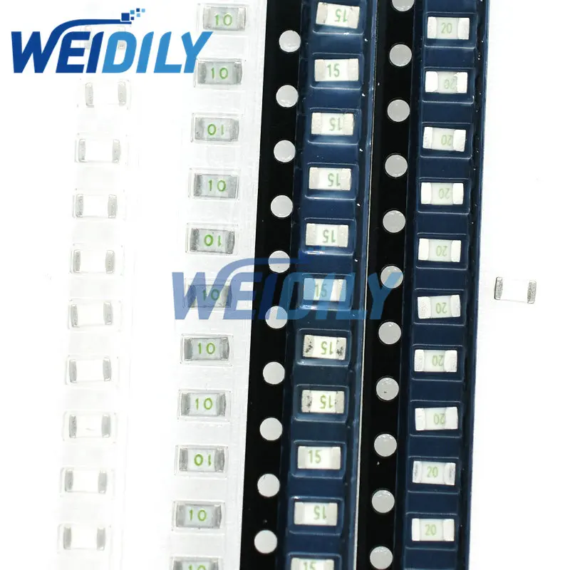 One Time Positive Disconnect SMD Restore Fuse 1206 0.5A 1A 1.5A 2A 2.5A 3A 3.5A 4A 5A 6A 7A 8A 10A 12A 15A 20A 30A Fast Acting