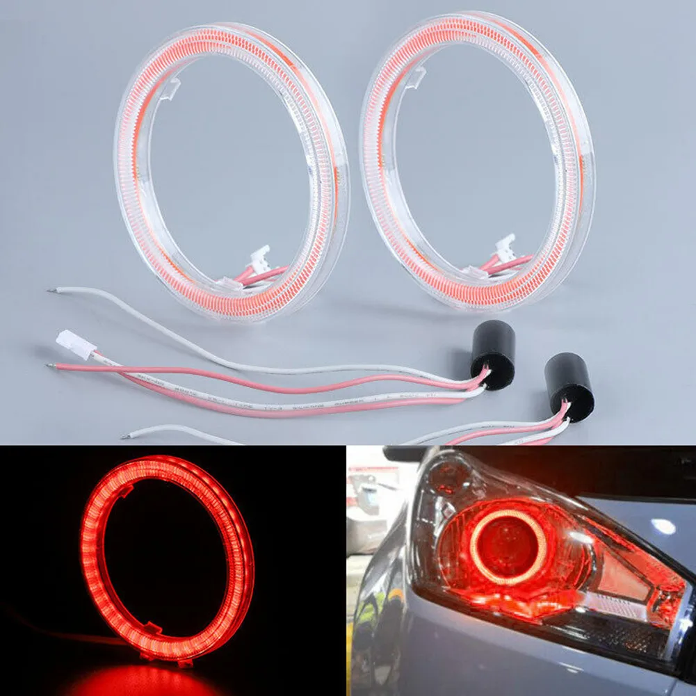 

2 PCS car LED angel light COB LED halo ring DRL angel eyes car headlight modification 9-36V DC