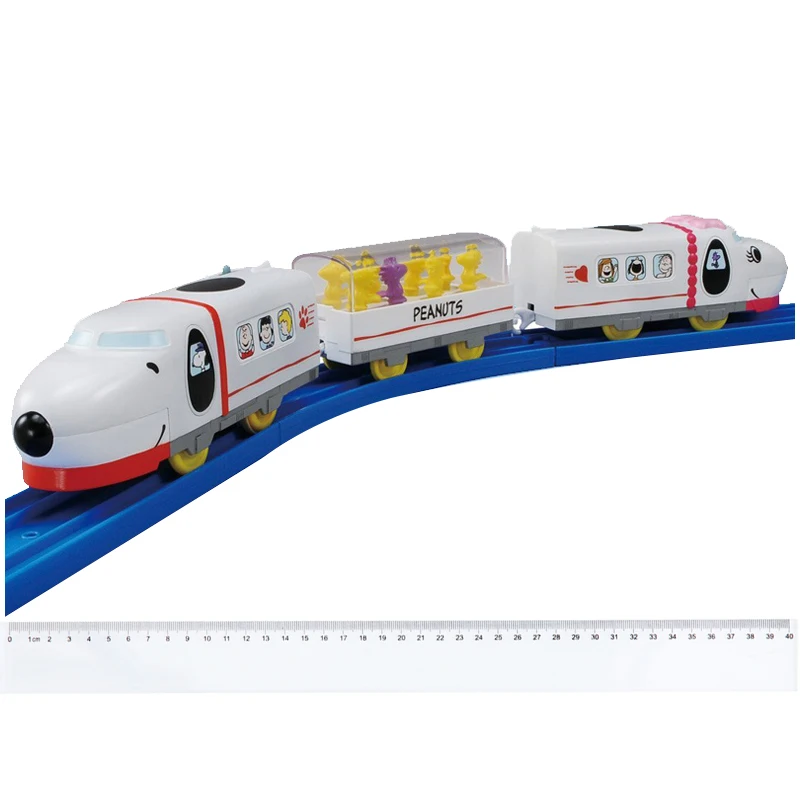 Takara Tomy арахис мечта железная дорога плараль Snoopy Express моторизованный игрушечный поезд