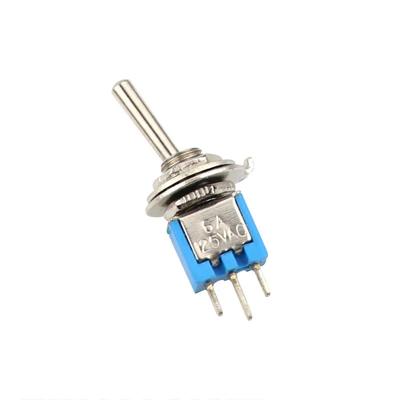Фото Фонарь голубой, миниатюрный переключатель ON-ON SPDT 3-контактный 3A 125VAC 1.5A Amps 250VAC DL №3