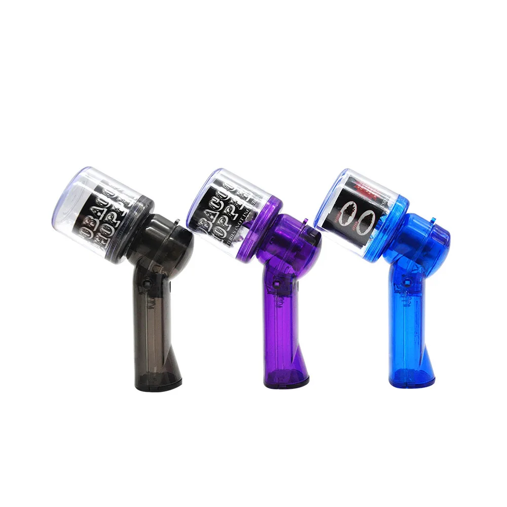 

2020 Hot Sale Hornet Plastic Electric Tobacco Grinder Automatic Small Size Chopper Metal Spice Crusher Lastic Cigarette Lighte