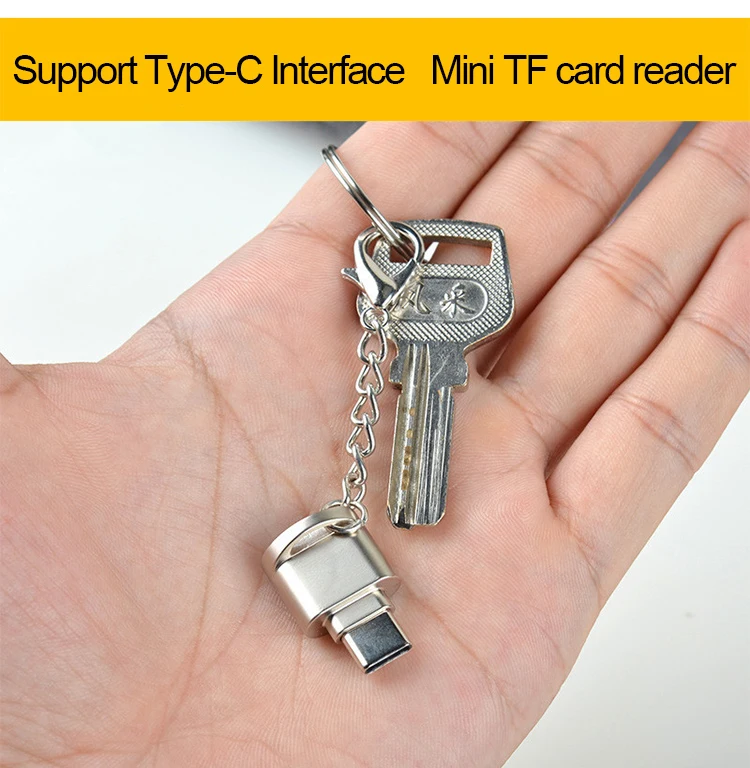 UTHAI C09 mini type C USB3.1 Micro SD кард-ридер TF карта памяти адаптер для Macbook или смартфона с интерфейсом USB c U диск