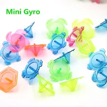 Huilong пластиковая детская игрушка ручной винт пластиковый маленький гироскоп пластиковая сборка битва гироскоп ностальгическая классическая игрушка 10 В упаковке