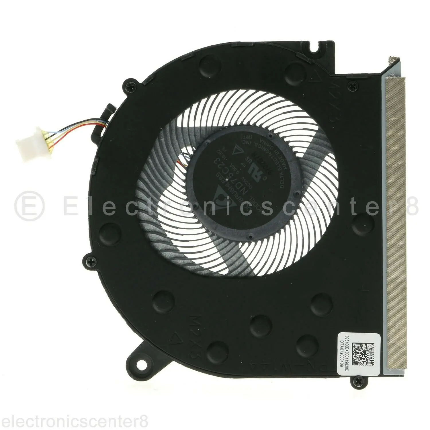 Ventilador de Refrigeração da Cpu de Jianglun para hp Envy Series Nd75c23-18j02 13-aq 13-aq0000 L53386-001 - Imagem 2