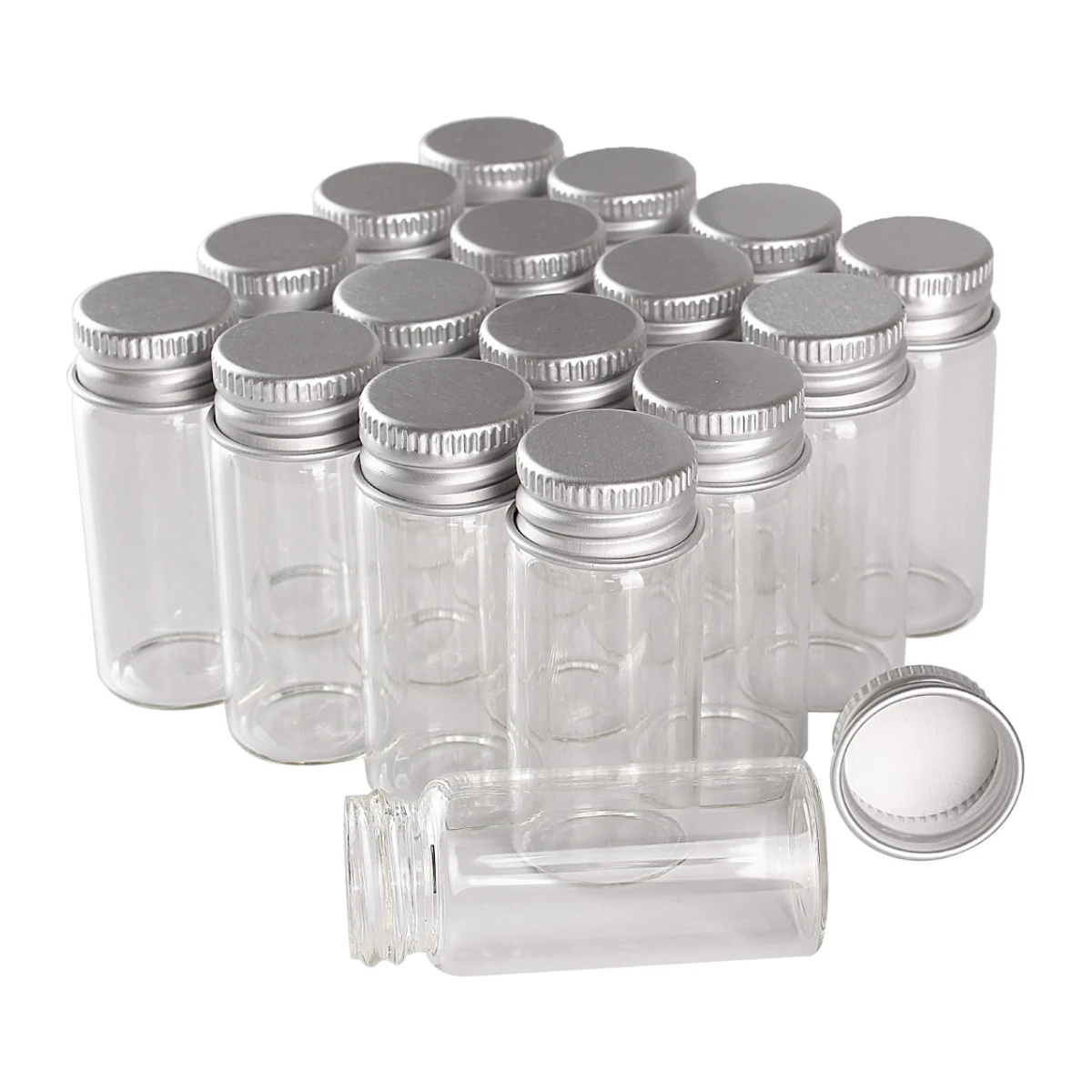 

100 шт., 10 мл, прозрачное стекло