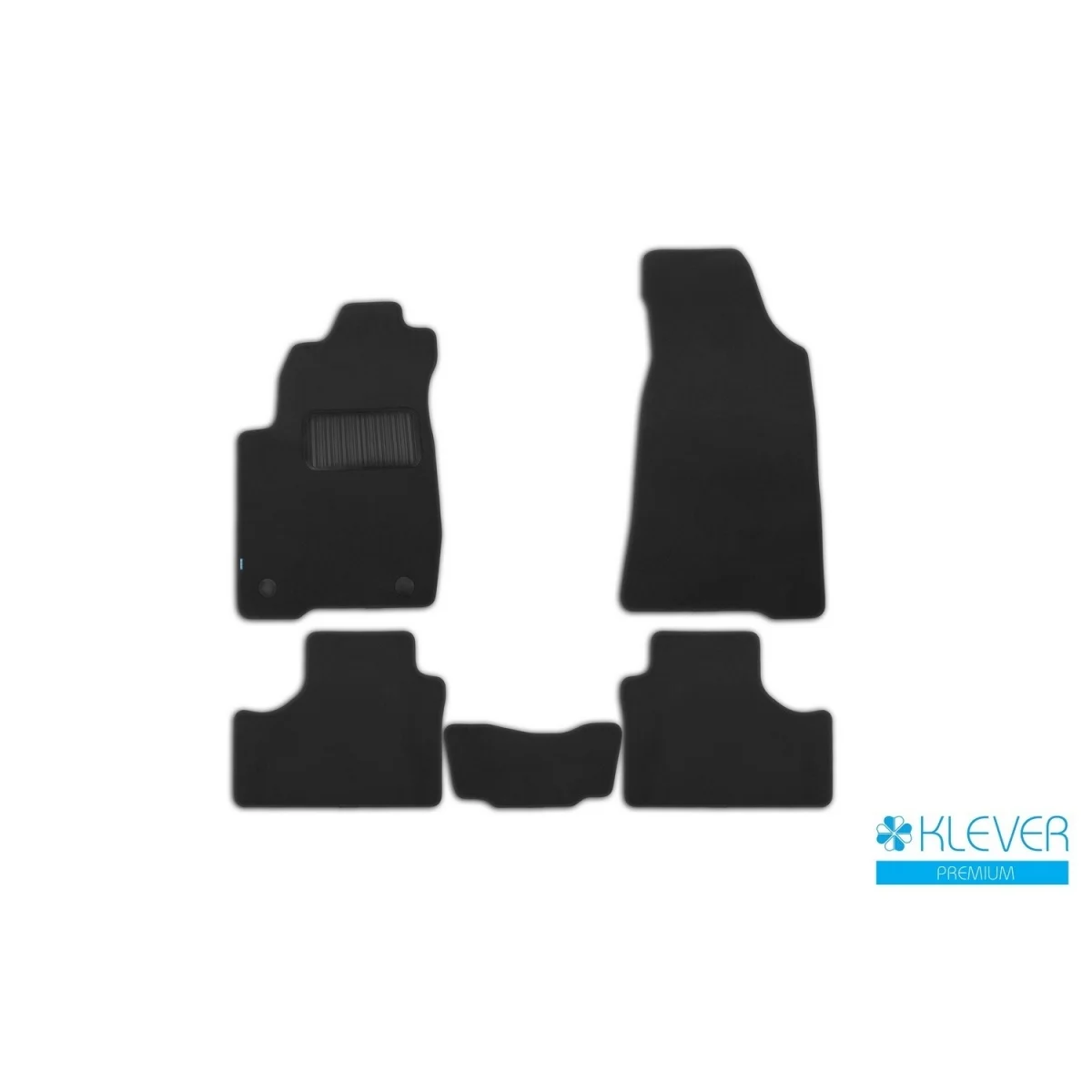 Коврики в салон klever premium chevrolet niva 2009->, кросс., 5 шт