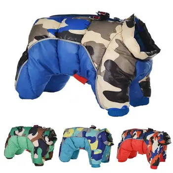 

Winter Pet Dog Clothes Super Warm Jacket Thicker Cotton Coat Waterproof Winter Jumpsuit For Chihuahua For French Bulldog Puppy