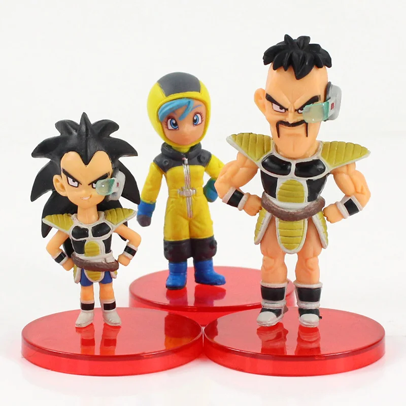6 шт./компл. Dragon Ball Z Super Saiyan Son Гоку Гохан Вегета Фриза Broli Q ПВХ Коллекция Фигурки игрушки