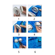 Унисекс Водонепроницаемая молния Регулируемая походная тройка с охлаждающим вентилятором Защита от солнца с капюшоном Смарт кондиционер пальто куртка