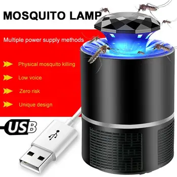 

Mosquito Light USB LED Moths Killer Voiceless Insect Trap UV Lamp Mosquito Lamp Zapper DC5V Pest Bug Electric Flying Insects