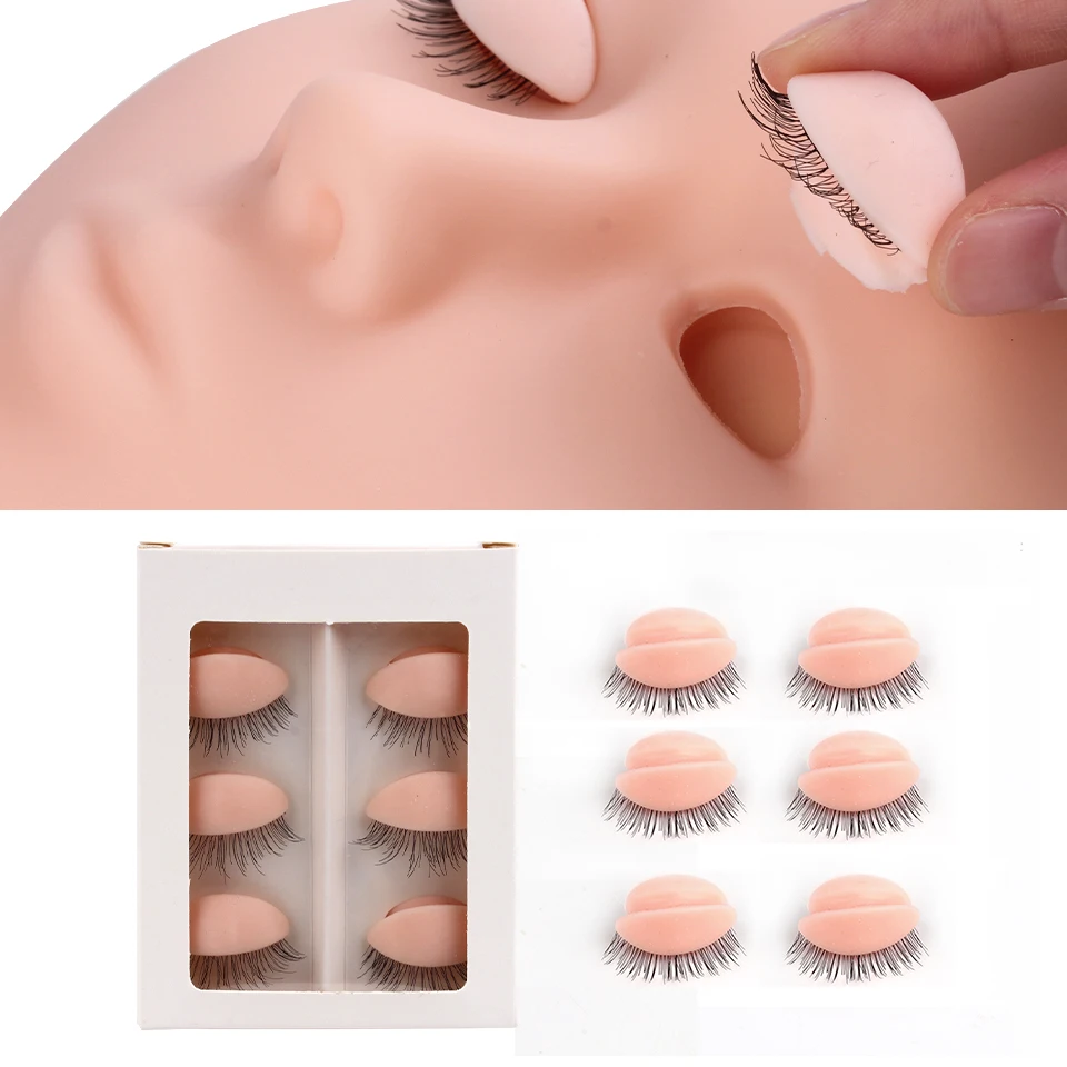 LASH MANNEQUIN HEAD WITH 3 LASH LAYERS