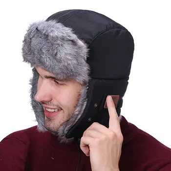 

Wireless Headphones Music Earphone Mini Cap Bluetooth Headphone Cap Winter Cap Bluetooth 5.0 automatic Matching Microphone