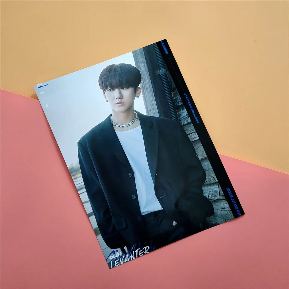 Альбом KPOP Chan Seo Chang-Bin Lee Min-Ho Hwang Hyun-Jin Cle: LEVANTER Poster Sticky Photo Fans Gilfs New