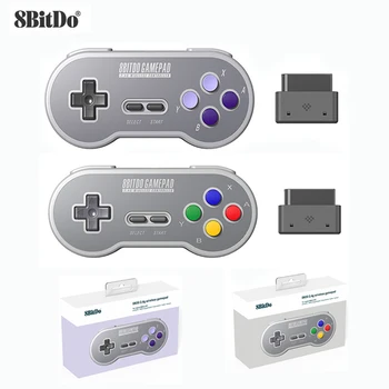 

8BitDo SN30 2.4G Wireless Controller Gamepad for Original SNES/S FC (SN Edition) - Super NES
