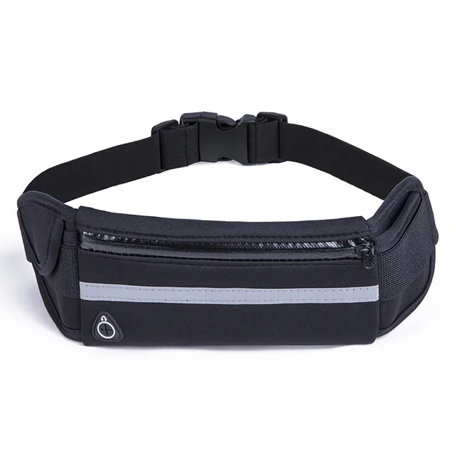US $1.34 Running Waist Belt Running Bag with Bottle Holder Phone Pouch Sport Pocket Jogging Pack 2020 New