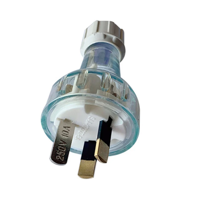AU NZ Plug Assembled Rewireable Female Male Plug Socket 3 Prong Electrical AC Extension Cord Grounded Rewire Socket SAA plug adapter power cord