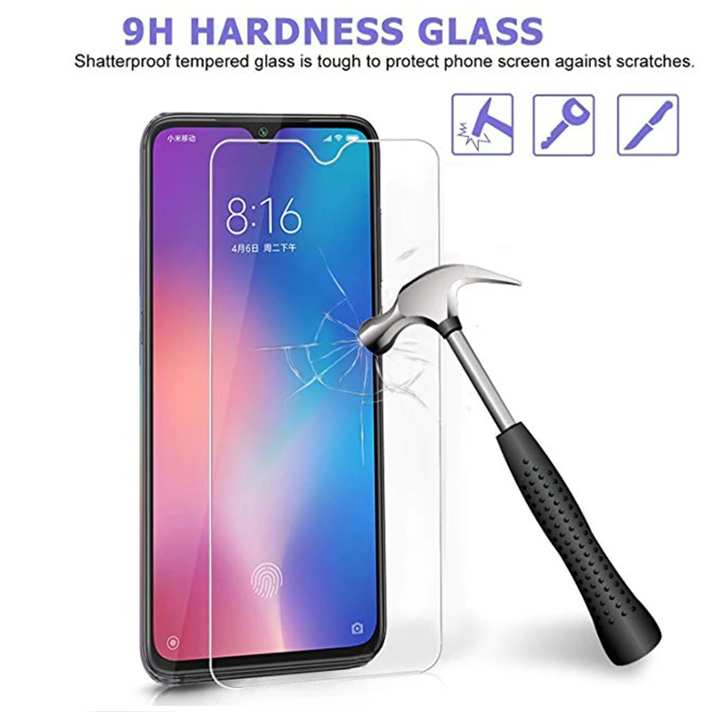 

Protective Tempered Glass For Xiaomi Mi 9T Pro Mi 8 MI 9 Lite SE Mi A3 A1 A2 Lite Mi 5X CC9 Mi CC9E F1 Screen Protector Case 9H