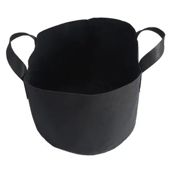 

[2021]Black Plants Growing Bag Vegetable Flower Aeration Planting Pot Container (7 Gallon 30 x 35cm)