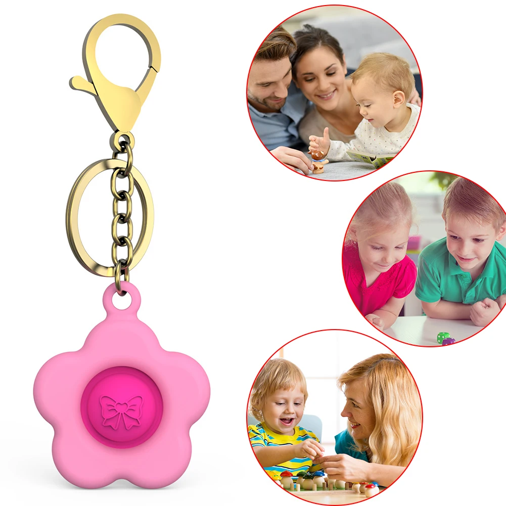 Movie Simple Dimple Fidget Keychain Sensory Stress Autism Disney Toy UK  Seller