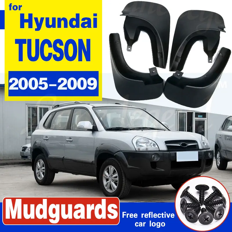 4 шт. Автомобильные Брызговики для HYUNDAI TUCSON 2005 2006 2007 2008 2009 | Автомобили и мотоциклы