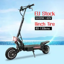 FLJ-patinete eléctrico plegable para adultos, Scooter todoterreno o de carretera, con Motor Dual de 60V y 5600W, modelo T112