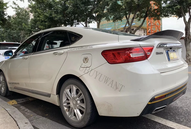 Подходит для Geely-GC9- ABS/углеродное волокно внешний задний спойлер задний багажник загрузки крыло украшение автомобиля Стайлинг
