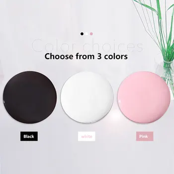 

Luminous Mini Portable LED Mirror USB Charging Make-up Mirror With Lamp Make-up Girl Carry Round Small Mirror For Women S1
