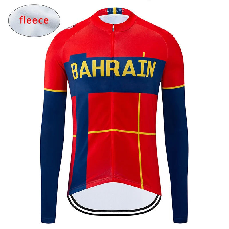 Winter Thermal Fleece Cycling Clothes Men's Jersey Suit Outdoor Riding Bike Clothing Bib Pants Set Jersey Maillot Ciclismo - Цвет: Shirts