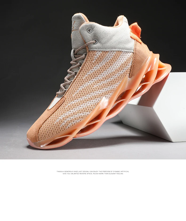 Новая обувь blade Модные дышащие кроссовки для бега; размер 46 Большой Размеры удобные спортивные Для Мужчин's суперзвезды туфли на плоской подошве повседневная обувь