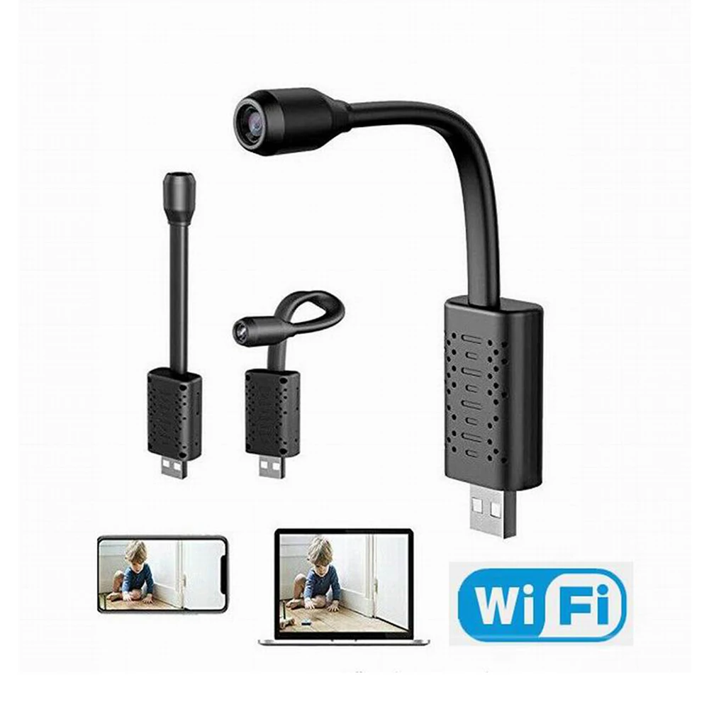 HD Smart Mini Wifi Nanny Camera AI Human Detection IP/AP Camera Cloud Storage Real Time Monitoring Camera Max 128G 24/7 hours