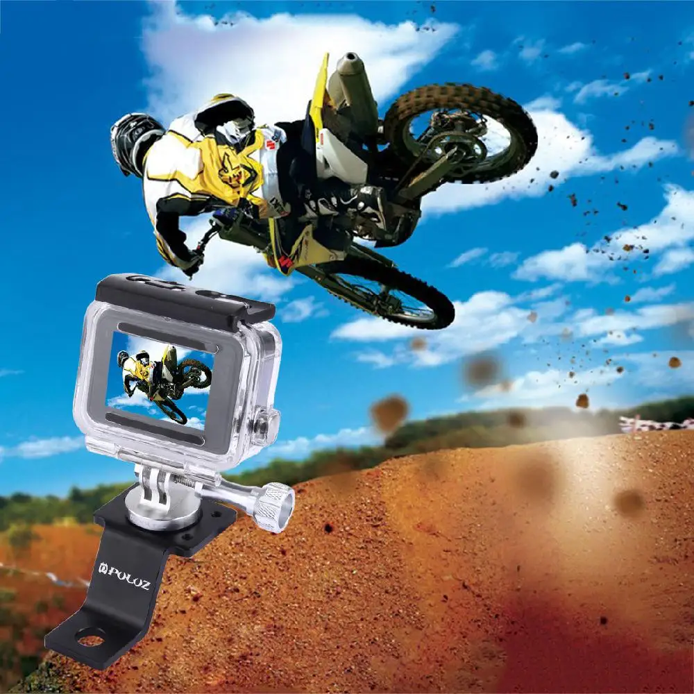 Yiwa алюминиевый сплав держатель для мотоцикла крепление GoPro DJI Osmo Action Bike