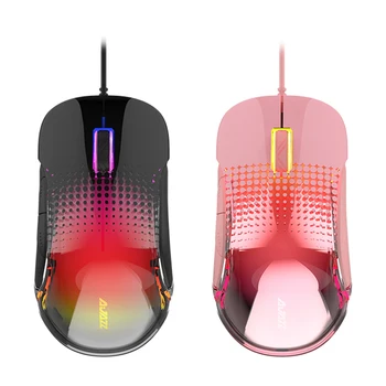 

Ajazz AJ358 Wired Gaming Mouse Wired USB&Mouse Ergonomic 10000DPI 7-Level DPI Game Engine Mice Laptop PC Accessory Mouse