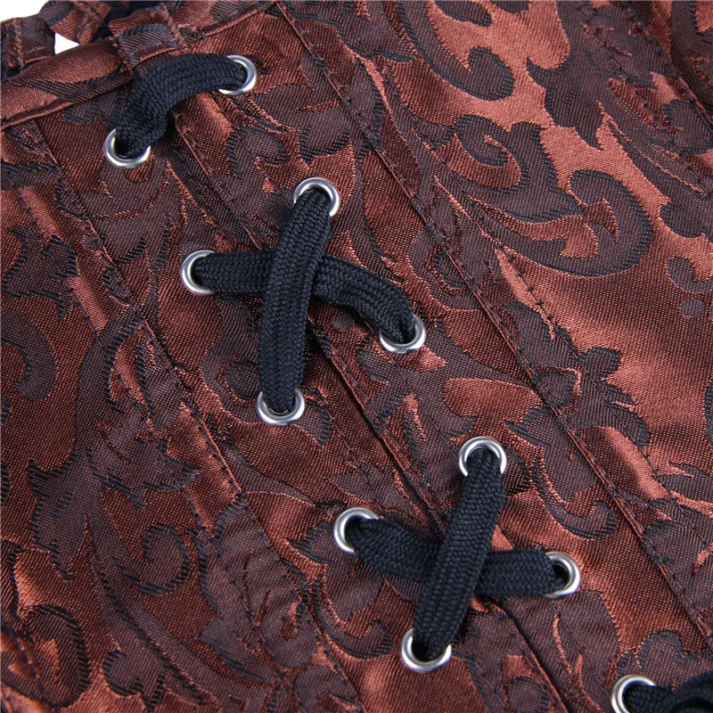 Аппликации Ретро бюстье корсеты для женщин сшивание сексуальный Ropa Gotica Mujer размера плюс экзотические цветочные формы молнии высокое качество A3436