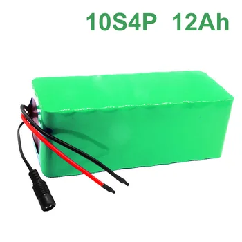 

36V 12Ah 10S4P 18650 Li-ion Battery Pack E-Bike Ebike electric bicycle 42V
